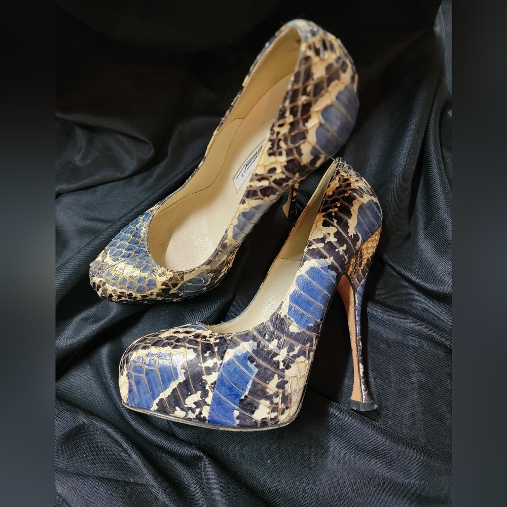 Brian Atwood - Python Stilettos - Picture 3 of 6